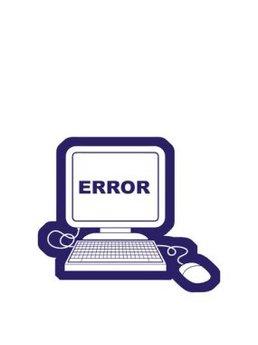 bir bilgisayar hatasının vektör simgesinin canlandırılması genişletiliyor