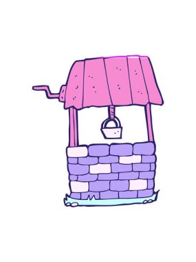 Çizgi film dilek kuyusunun animasyonunu çalıştır.