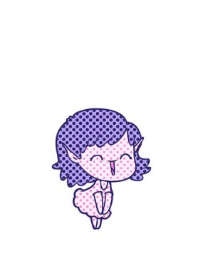 elf kız tasarımının animasyonunu genişletiyorum