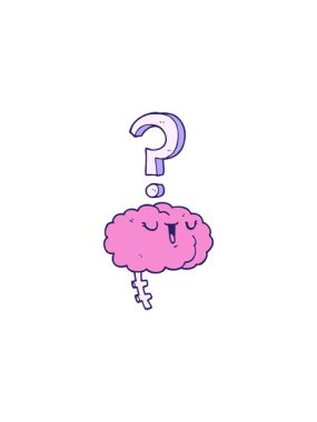 Çizgi film meraklısı beynin radyoaktif parlayan animasyonu