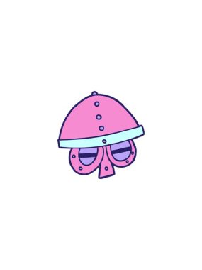 Çizgi film ortaçağ kaskının gösterişli satış animasyonu