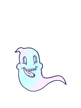 Cadılar Bayramı hayaletinin animasyonunu genişletiyorum.