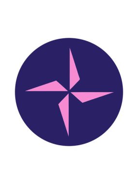 Bir yıldız sembolünün ikonik dövme şeklindeki görüntüsünün dikkat çekici animasyonu