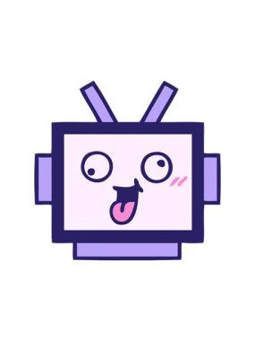 Robot kafasının dönen hareket animasyonu