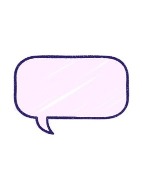 Tebeşir Çizim konuşma balonunun canlandırmasını bob ve duraklat