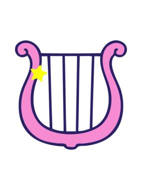 Parıldayan yıldızlar, altın arp çizgi filminin animasyonunu etkiler.