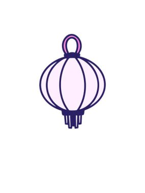 Bir kağıt fenerin yükseliş ve yüzme animasyonu Geleneksel Japon gemisi