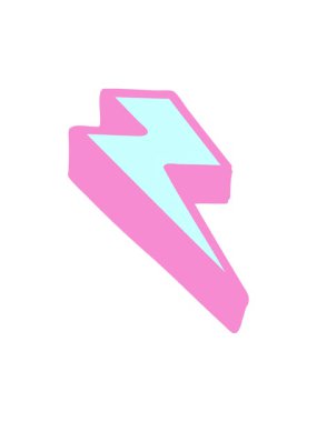 Şimşeğin ikonik dövme şeklindeki görüntüsünü salla ve duraklat