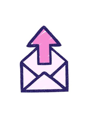 Gönderilen Posta Çiziminin Hareketli Canlandırması