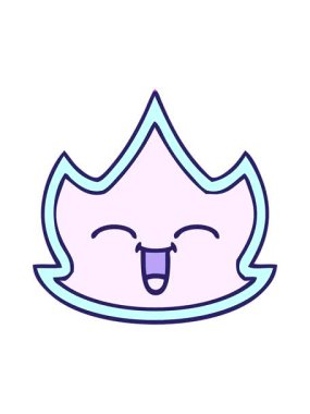 Ateşin tatlı çizgi filminin animasyonunu çalıştır.