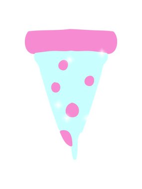 Eriyen pizzanın ışıltı etkisi