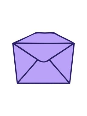 El çizimi tuhaf karikatür paketinin hareketli animasyonu