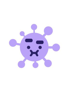 Yükseltilmiş kaş virüsünün hareketli animasyonu