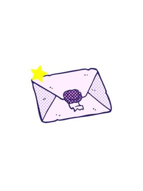 Parlayan yıldızlar çizgi film harfi animasyonunu etkiler.