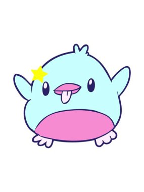 Parıldayan yıldızlar, sevimli noel pengueni çizgi filminin animasyonunu etkiler.