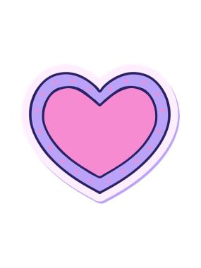 Dövme stilistinin geleneksel kalp stilinde dönen hareket animasyonu