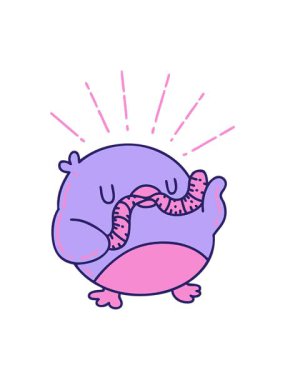 Parlak ışık efektleri dövme stili Robin 'in solucanlı hali