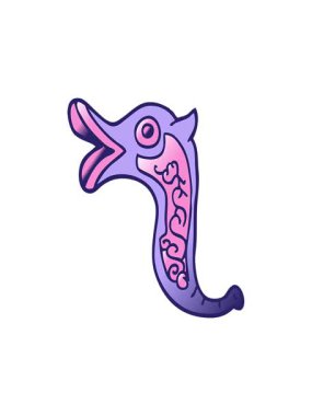 Karikatür karikatür savaş borazanının hareketli baskısı