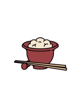 Geleneksel yemek çubuklarıyla Japon pirincinin yıldız patlaması etkisi