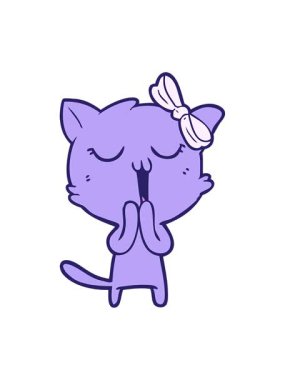 Bob ve Neon Cat çizgi filminin animasyonunu durdur