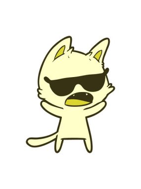 Konuşan kedi çizgi filminin renk animasyonu değişiyor