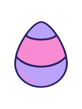 Tatlı paskalya yumurtalarının hareketli baskısı