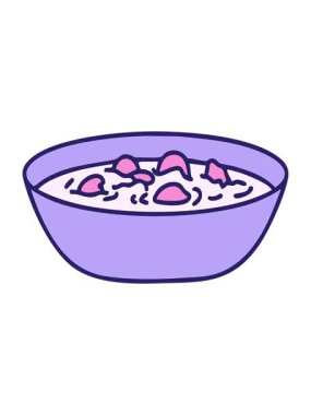 Geleneksel Brezilya fasulye fiijoada güveç çiziminin pixelize etkisi