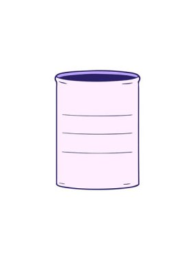 karikatür petrol varilinin radyoaktif parlak animasyonu