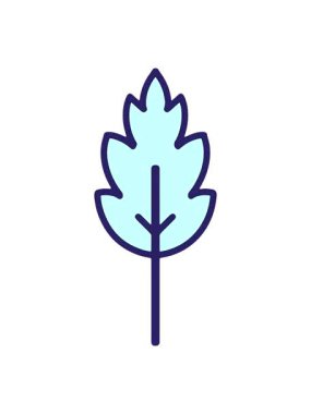 Neon yaprağının titreyen animasyonu