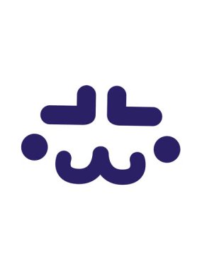 Kırışık kaş simgesinin titreşimli hareketi