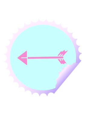 Dairesel soyulan yapışkan çizgi film okunun hareketli animasyonunu oynat