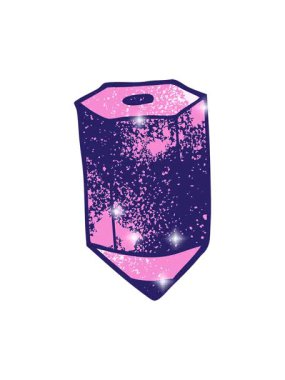 Renkli kalem karalamalarının karikatür efektleri