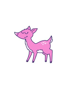 Bir geyik çiziminin satış animasyonu