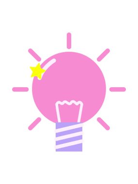 Parlayan yıldızlar parlayan ampulün animasyonunu etkiler.