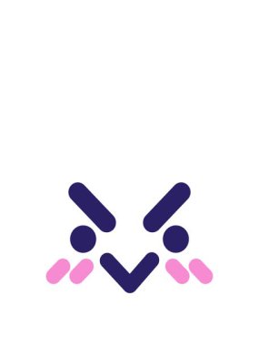 Sinirli kuş yüzü simgesinin animasyonu açılıyor