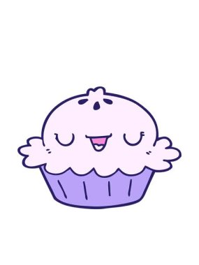 Tatlı çizgi film turtasının hareketli animasyonu