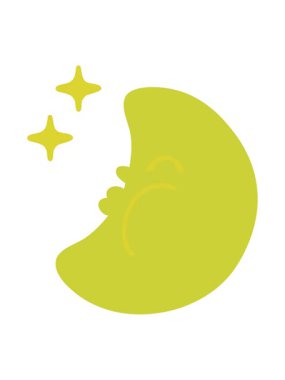 Çizgi film yıldızlarının ve ayın renk animasyonu değişiyor