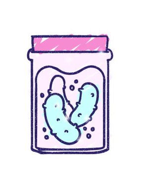 Pickles Tebeşir Çiziminin simli etkisi