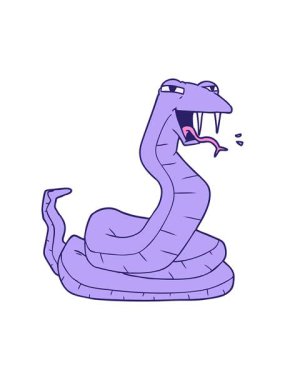 shine light effect animation of snake image