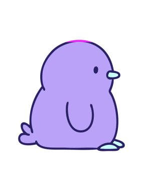 Sevimli küçük penguen animasyonunu güçlendir