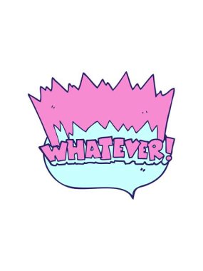 Serbest konuşma baloncuğu çizgi filminin hareketli animasyonu.