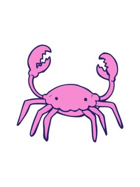 bir yengecin animasyonu bob ve duraklat