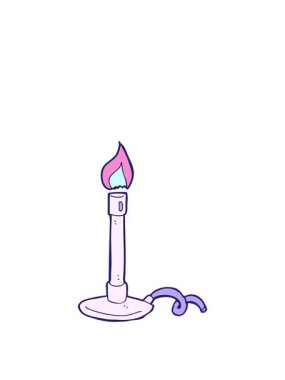 Çizgi film bunsen yakıcısının animasyonunu genişletiyorum