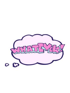 freehand çizilmiş düşünce baloncuğu çizgi filminin hareketli animasyonu.