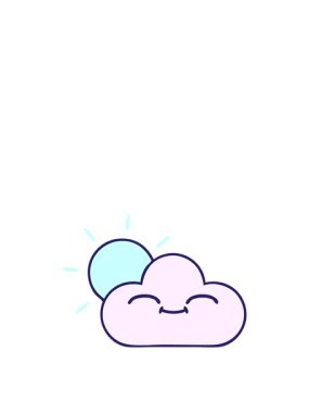 Güneş ışığı ve bulutun retro grunge dokusunun yükselişi ve yüzüşü