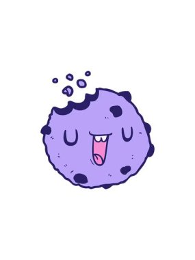 Kurabiye karikatürünün hareketli animasyonu