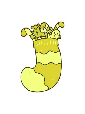 Yılbaşı çorap çizgi filminin renk animasyonu değişiyor