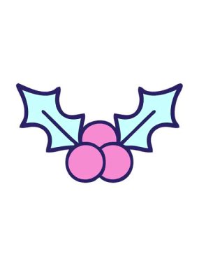 Titrek hareketli bir Noel karikatürü animasyonu.