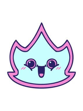 Bir ateş çiziminin hareketli animasyonu