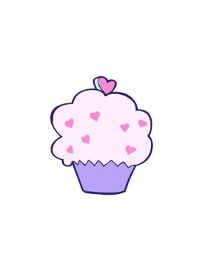 Kek çiziminin radyoaktif parlak animasyonu